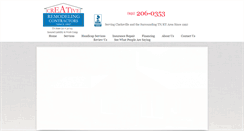 Desktop Screenshot of creativeremodelingcontractors.com